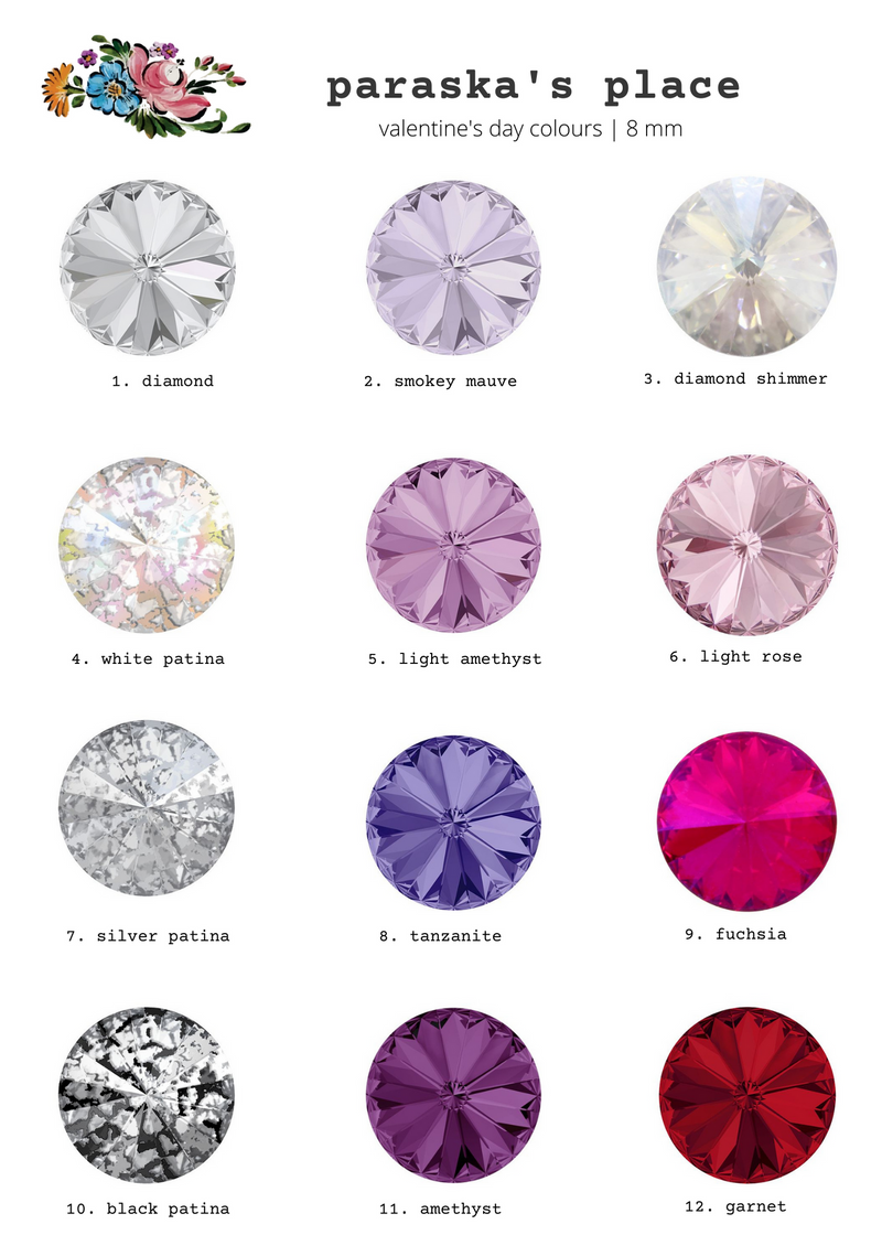 valentine's day bundle | mini crystal & pearl stud earrings | stainless steel