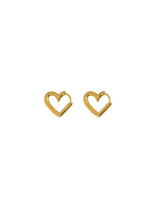 heart huggies | silver & gold | valentine's day