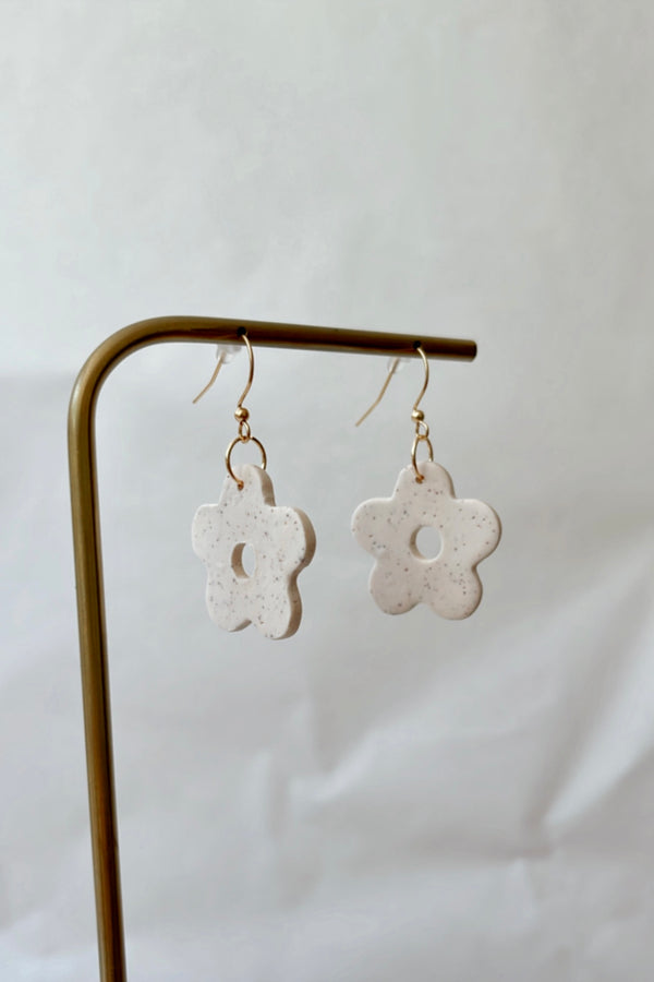 gorgeous polymer clay earrings by Jules of the Moon | 100% of proceeds support our maker workshop