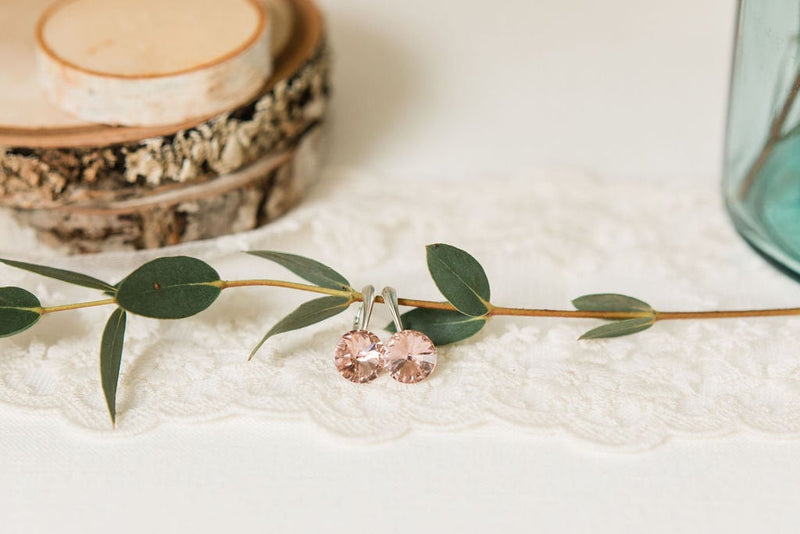 Orecchini con ganci anallergici nichel free, cristalli swarovski e ... | su MissHobby Orecchini con ganci anallergici nichel free, cristalli swarovski e ... | su MissHobby